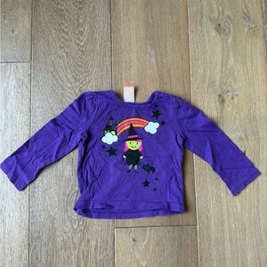 Halloween girls long sleeve shirt size 12 months to 18 months